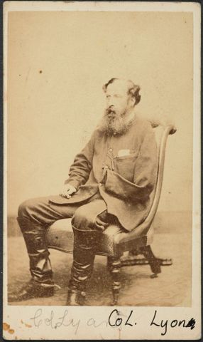 Colonel Lyon, circa 1860, Auckland. Hartley Webster. Purchased 1916. Te Papa