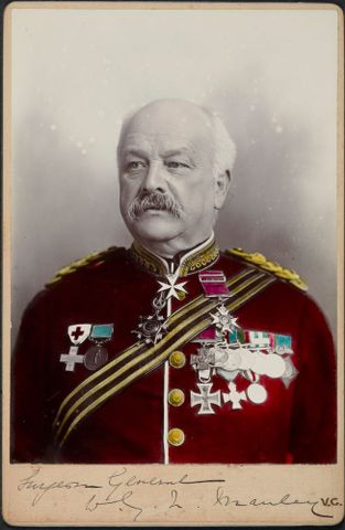 Surgeon General W. G. N. Manley, V.C. C.B. circa 1890, United Kingdom. Waite & Pettitt. Purchased 1916. Te Papa