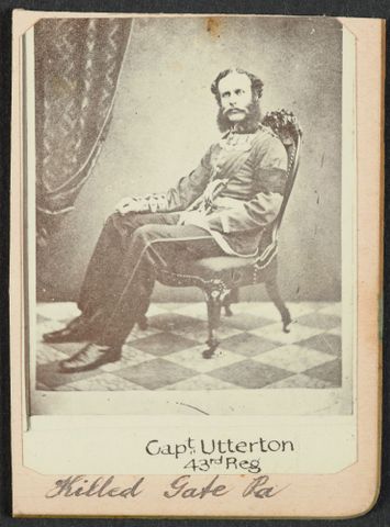 Captain Utterton, circa 1900, New Zealand. W. F. Gordon. Purchased 1916. Te Papa