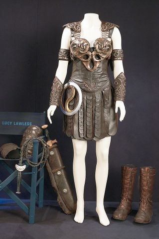 Xena’s costume and weapons