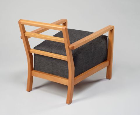 Easy Chair by Ernst Plischke, about 1949. Te Papa