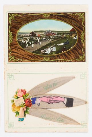 Souvenir card from Cape Town, circa 1916, Cape Town. Maker unknown. Gift of the McCredie family, 2012. Te Papa
