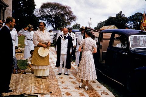 Tonga, Royal Tour, 1953, by Brian Brake, Te Papa, Gift of Mr Raymond Wai-Man Lau, 2001
