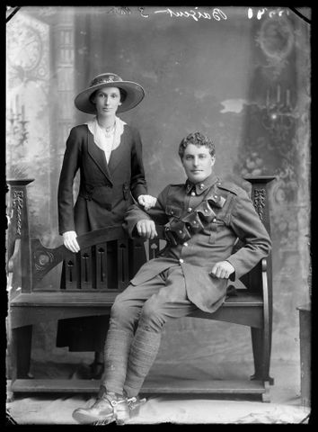 Baigent, Annie and Ashley Heath, Circa 1917, Wellington. Berry & Co. Purchased 1998 with New Zealand Lottery Grants Board funds. Te Papa