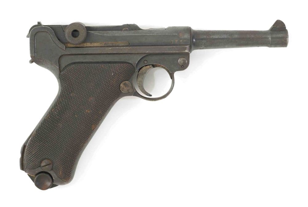 Semi-automatic pistol, P.08, Royal Arsenal, Erfurt. | Collections