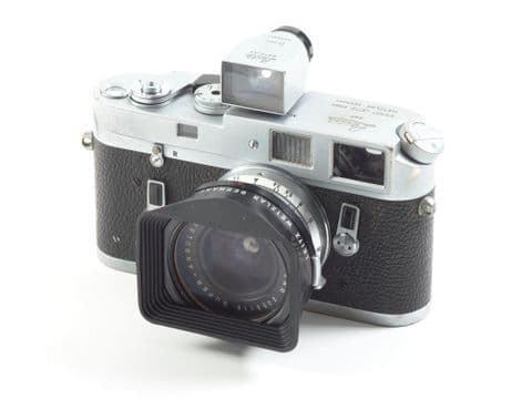 Leica M4 camera, with 21mm lens, owned by Brian Brake