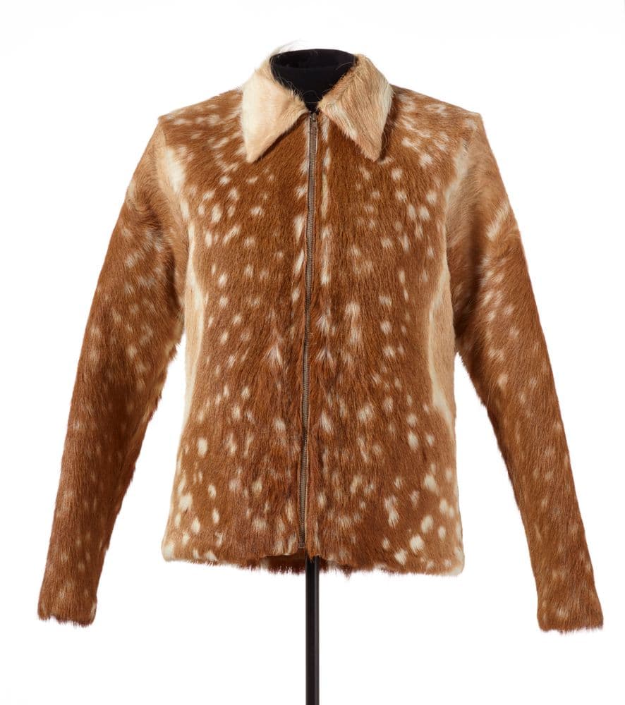 HTH bambi fur zip jacket ブラウン Bambi Fur Jacket