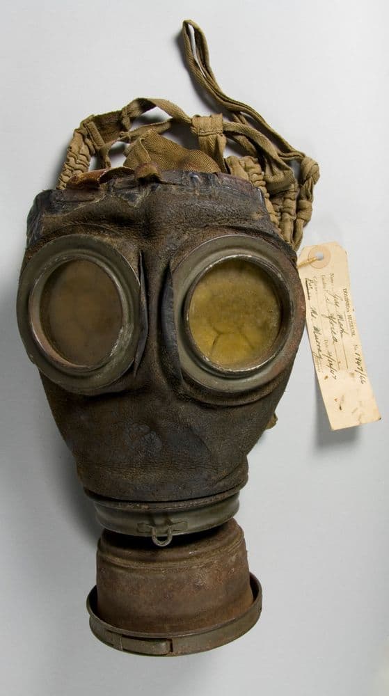 Gas mask (Lederschutzmasken) | Collections Online - Museum of New