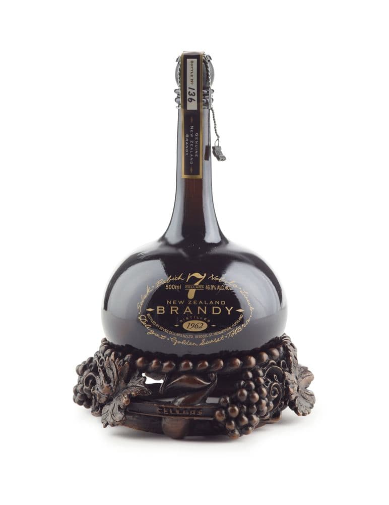 Bottle, '7 Cellars New Zealand Brandy' | Collections Online