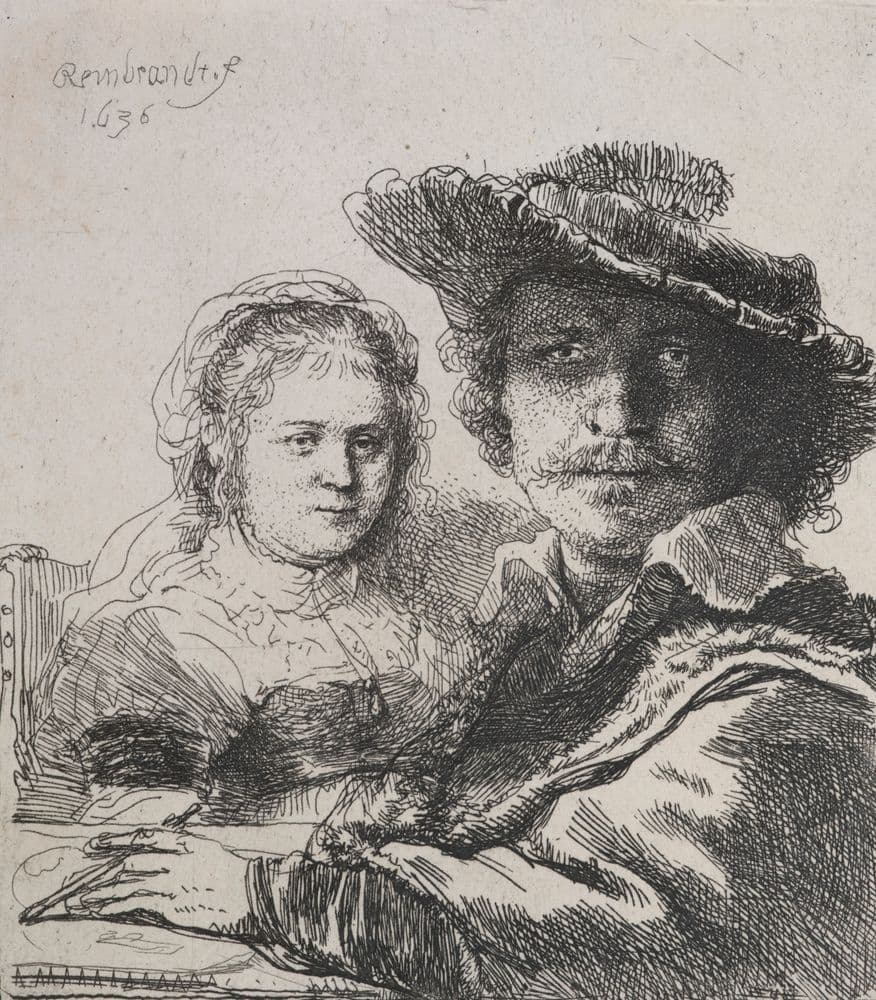 ri-ta 様　商品が2点　Self-Portrait Self-portrait with Saskia. | Collections Online - Museum of New