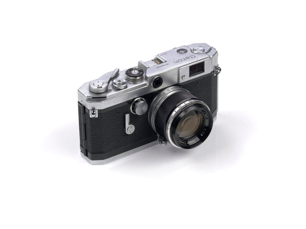 Canon VL2 camera with 50mm lens | Collections Online - Museum of