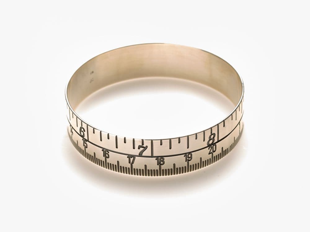 Tape Measure Bangle | Collections Online - Museum of New Zealand